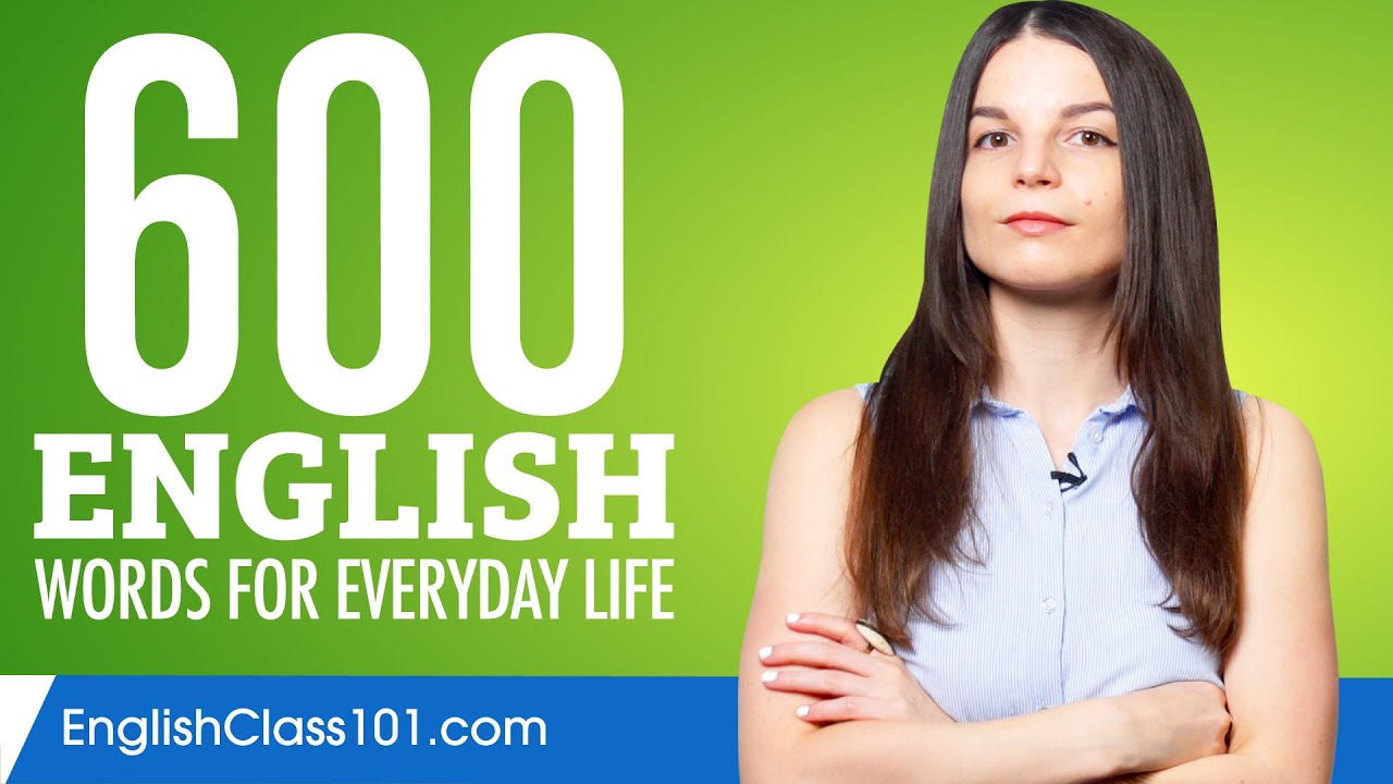 600 English Words for Everyday Life   Basic Vocabulary  30