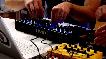 Livid CNTRL:R and Dave Smith Instruments Tempest - The Meeting
