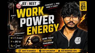 WORK POWER AND ENERGY LEC 04 part 02 JEE/NEET 2027