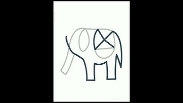 One line draws the entire shape and line can