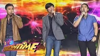 It's Showtime: Kapamilya Heartthrobs EA, Dominic and Joseph serenade the madlang people