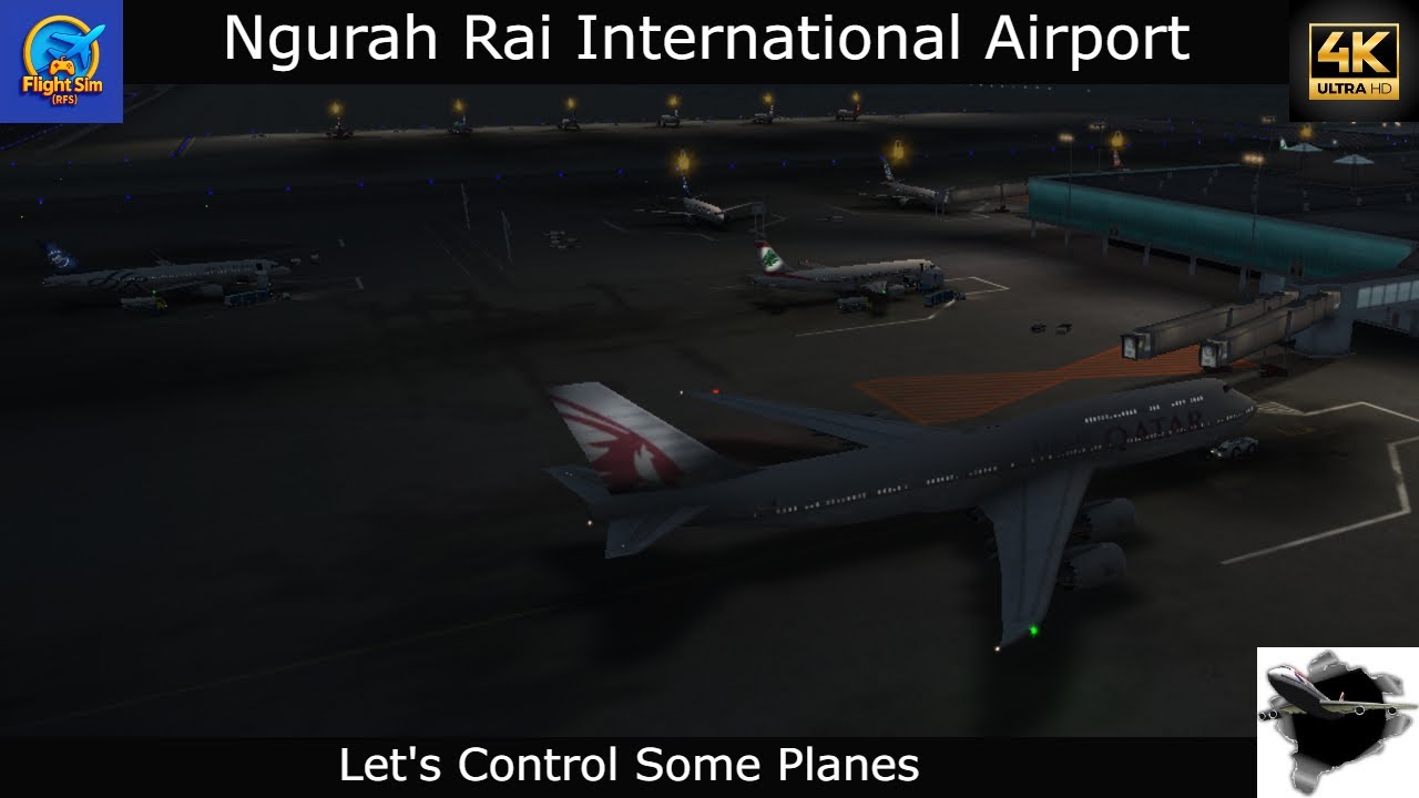 Управление воздушным движением в международном аэропорту Нгурах Рай | Непревзойденный игровой про...