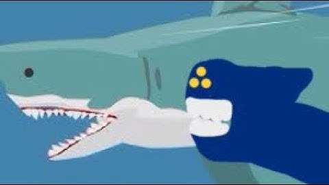 Bloop & el gran maja vs aircraft shark & sky manta (sticknodes) Trevor giants vs sea monsters