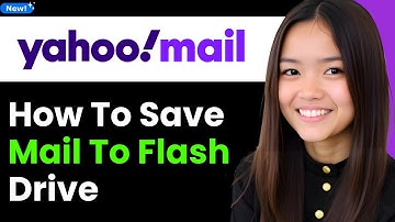 How to Save Yahoo Mail to a Flash Drive or USB Drive Easy Steps 2026 (Step By Step)