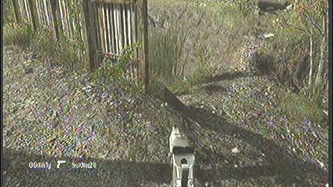 Cod4: Glitch on Overgrown NEVER SEEN BEFORE!!