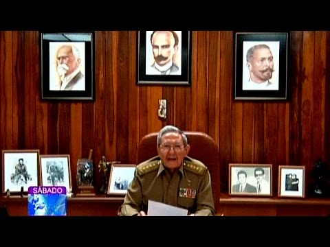 Así anunció Raúl Castro la muerte de Fidel