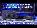 Rip 4K UHD Movies in Minutes! Zappiti Media Players and NAS Overview and Startup Guide!