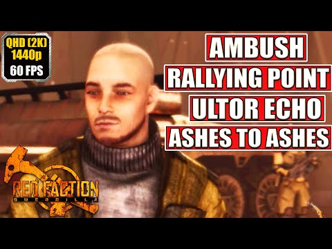 Red Faction Guerilla Gameplay Walkthrough [Ambush - Rallying Point - Ultor Echo] Full Game No Commen