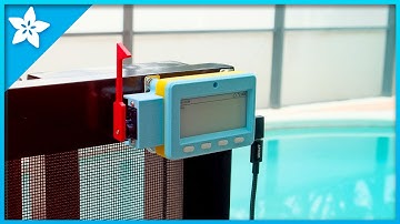 No-Code Pool Party Notifier #adafruit #iot #3dprinting