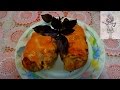 Куриные шкурки с начинкой, рецепт с рисом и грибами