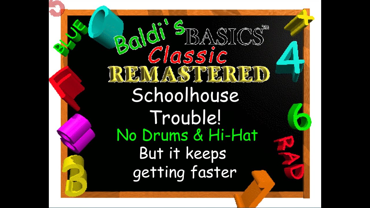 Schoolhouse Trouble (No Drums & Hi-Hat), but it keeps getting faster