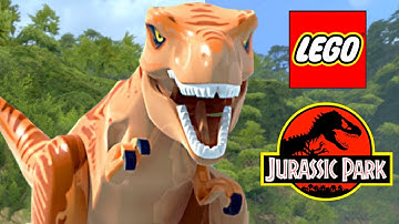 LEGO Jurassic Park - Full Game Walkthrough (4K HD)