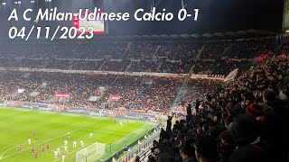 A C Milan-Udinese Calcio 0-1 04/11/2023
