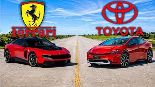 Ferrari Luce EV VS Toyota Prius, Really a $600k Difference?