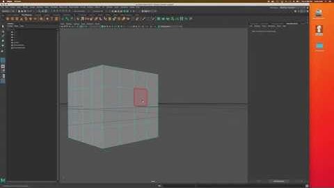 Autodesk Maya 2019 - Edit Mesh Tools:  Extrude, Bevel & Bridge