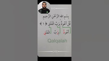 Thumbnail of Learn Surah Al-Falaq Word by Word | With tajweed | Easy Way | Quran Memorization & Tajweed | Part 1