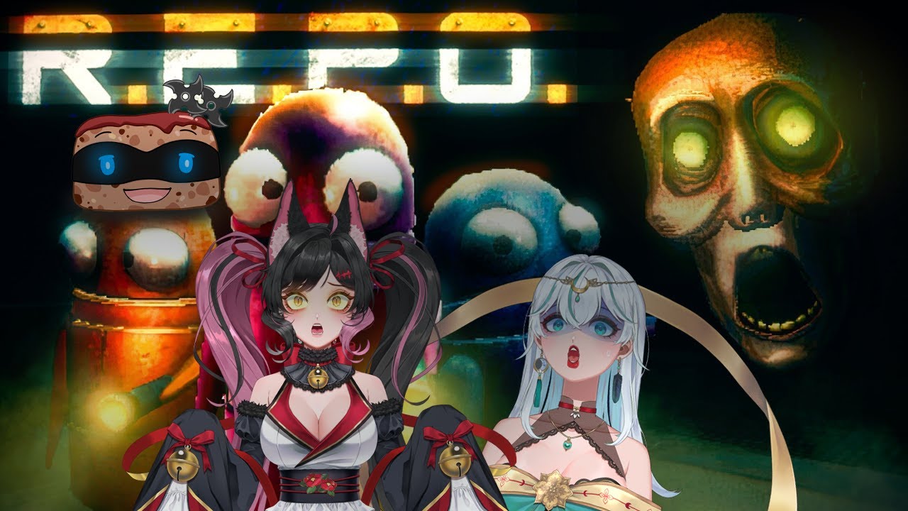 【R.E.P.O.】Screamin & Lootin Again!  😱💰 | VTuber Yumeko Ghost Cat