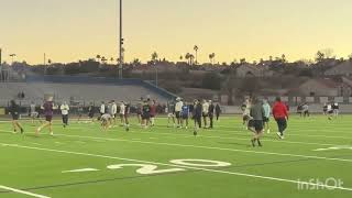Friday Warm Up Session Chris Sailer Kicking - Vegas XLV (01/17/2025)