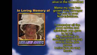 Lera Lucy Joseph memorial