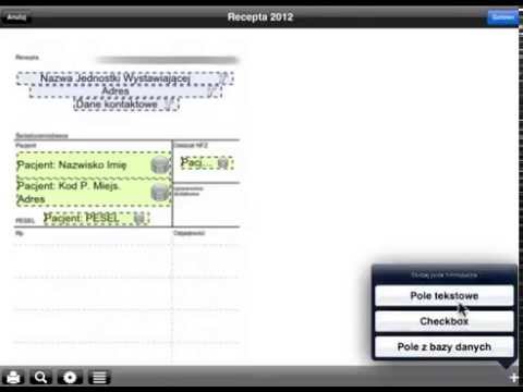 iDoctor Office 2.3 - Formularz recepty