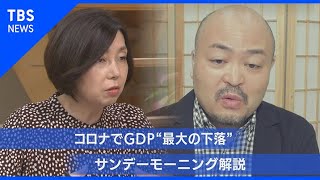 コロナで…ＧＤＰが過去最大の下落【サンデーモーニング】