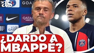 ¿DARDO de LUIS ENRIQUE a MBAPPÉ? ATENTOS a esta frase sobre el COMPROMISO con el PSG