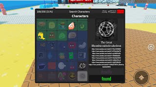 How to get The Great Rhombicosidodecahedron in find the TPOT characters (FIRST VICTOR!)