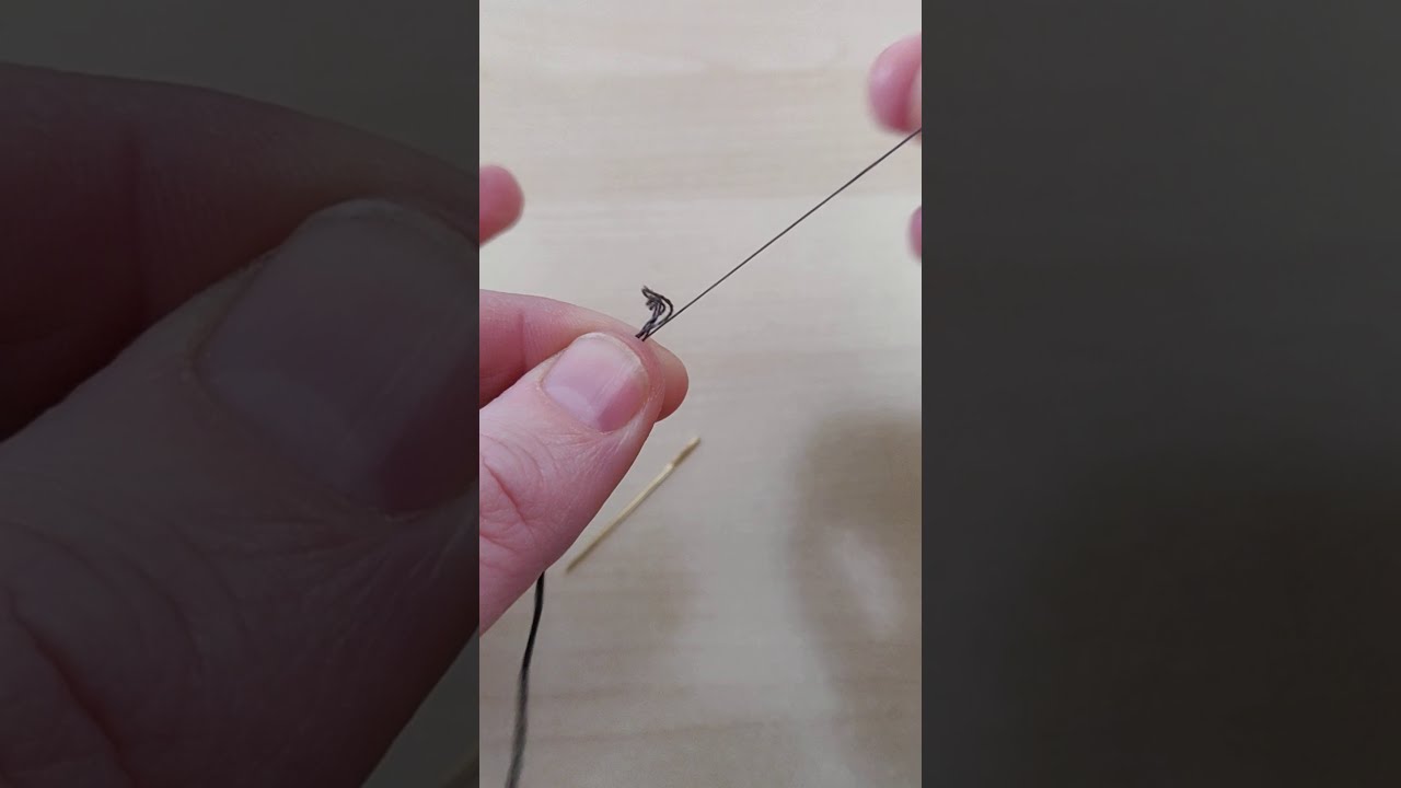 How To Thread A Needle #shorts #needlework