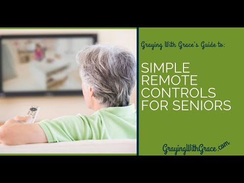 The Best Universal Remotes for Seniors: Simple, Easy to Use with Large Buttons!