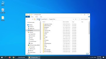 %programfiles% environment variable in windows operating system
