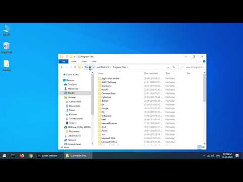 %programfiles% environment variable in windows operating system