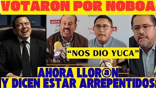 GREMIOS que VOTARON por DANIEL NOBOA ahora salen a LLORIQUEAR y anuncian un P.4.R.0 por "DERECHOS"