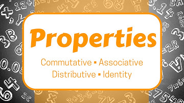 Properties: Commutative, Associative, Distributive, and Identity