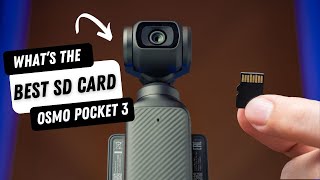 The BEST Micro SD CARDS for the DJI OSMO POCKET 3