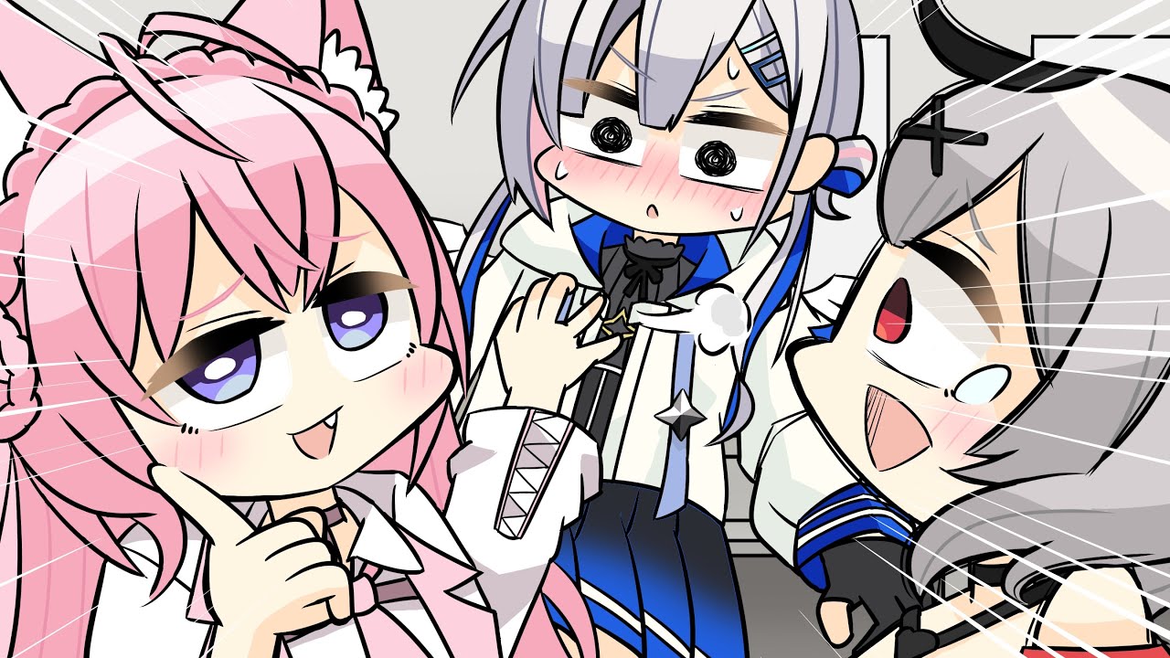 Koyori&Chloe touched Kanatan's inviolable territory【Animated Hololive/Clip】