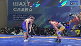 Финал 3-4 97 кг Самдан Бады-Маадыр (Тыва) - Хачатрян Хачатур (Армения)
