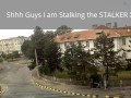 Satanist Bully Neighbour Stalker On CAMERA