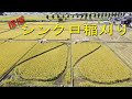 ER467&470シンクロ稲刈り・子猫が田んぼにいてペースダウン・2020