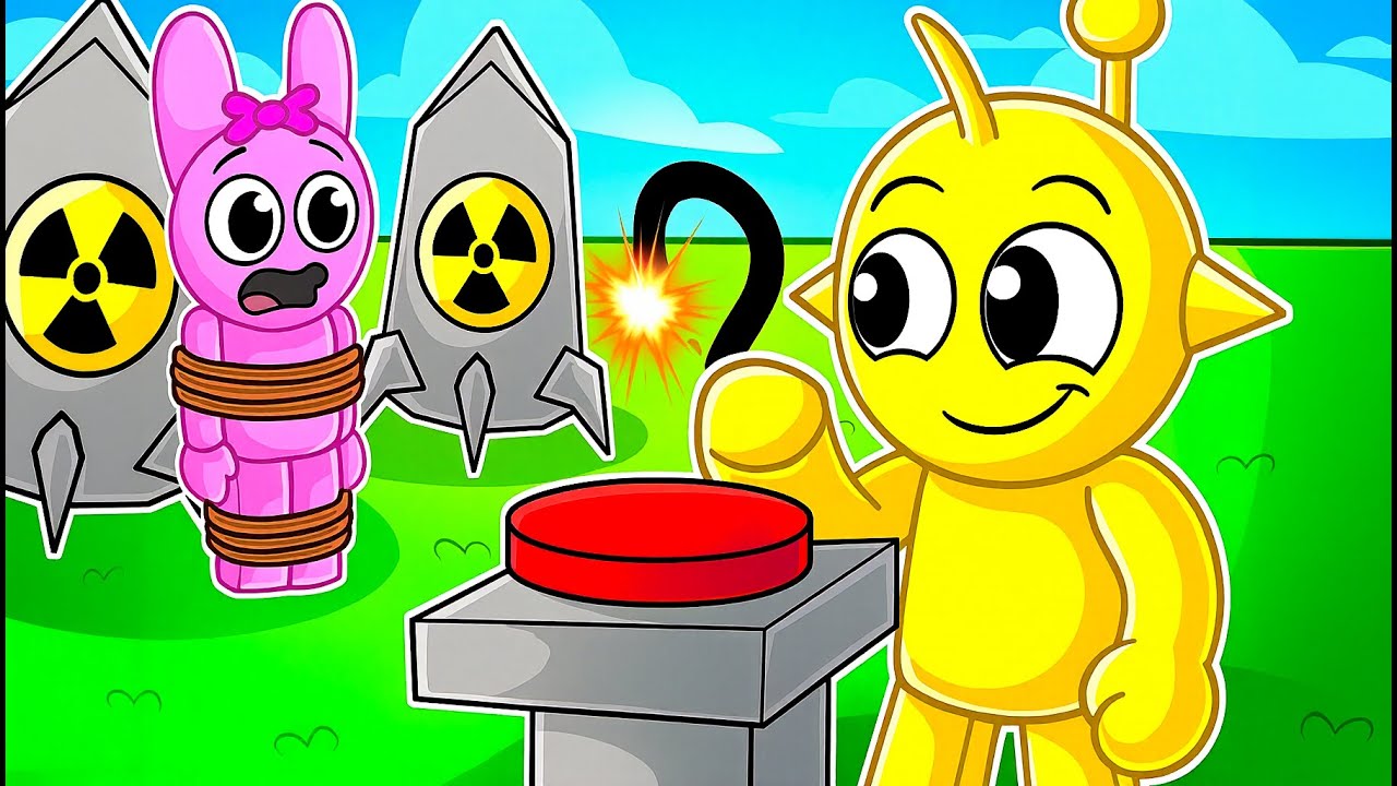 ¿Qué pasará si Sprunki presiona el botón en Roblox?