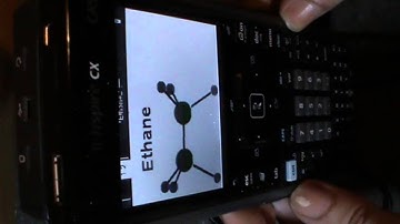 TI-Nspire + 3d accelerometer "Ethane" demo