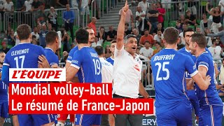 Mondial Volley - La France sauve une balle de match et élimine le Japon au bout du suspens
