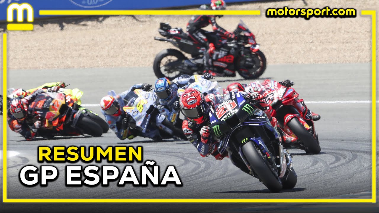RESUMEN de la CARRERA del GP de ESPAÑA | MOTOGP 2025 - YouTube