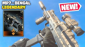FINALLY.. a LEGENDARY MP7 Blueprint! (Modern Warfare MP7 Bengal)