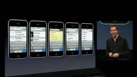 Apple iPhone OS 3.0 Keynote - Part 9/10