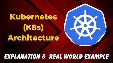 5. Kubernetes Architecture - Explained in 30 Seconds with real world example |  K8s Architecture