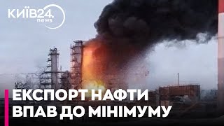 Експорт нафти з РФ обвалився до 5-місячного мінімуму через атаки дронів