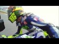 Valentino rossi kicks marc marquez