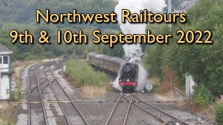 Northwest Railtours - 9th &amp; 10th September 2022 - 87002 - 46115 - 7029 -