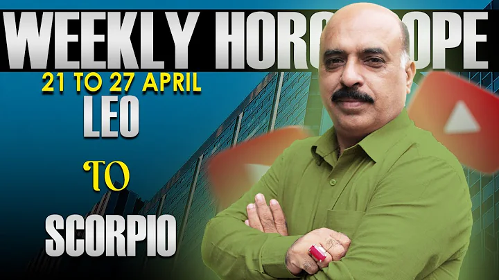Weekly Horoscope | Leo | Virgo | Libra | Scorpio | 21 to 27 April 2024 | Astro Jawa - DayDayNews