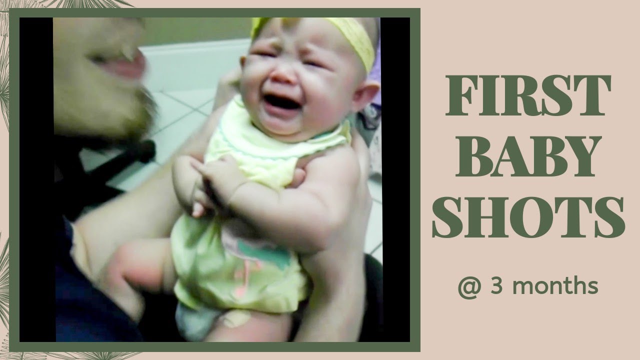 FIRST BABY SHOTS 3 MONTHS Trying to soothe her 10/02/2014 YouTube